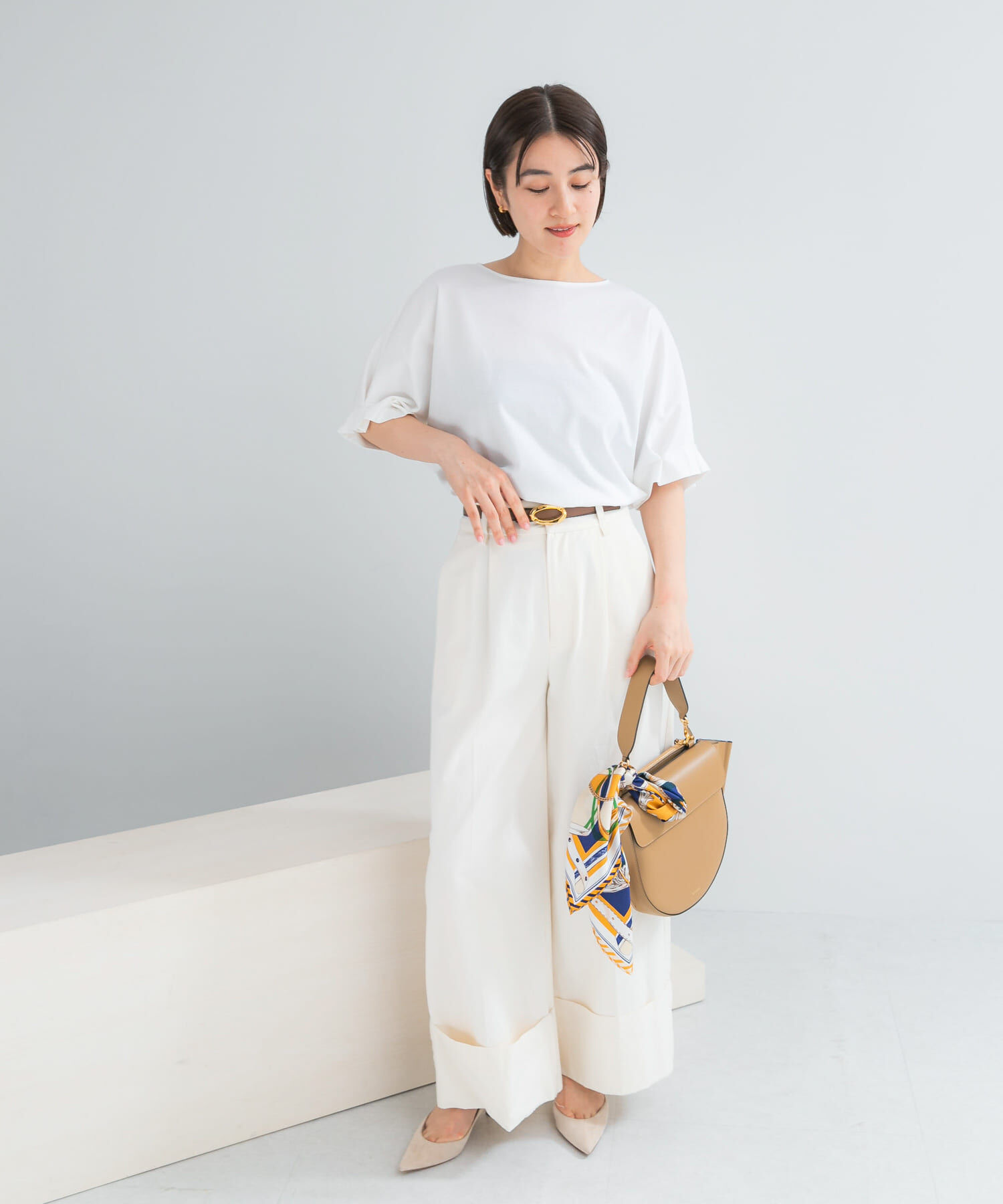 URBAN RESEARCH ROSSO「『ドラマ着用商品』UVカットクールタッチタックスリーブプルオーバー」|Tシャツ・カットソー|