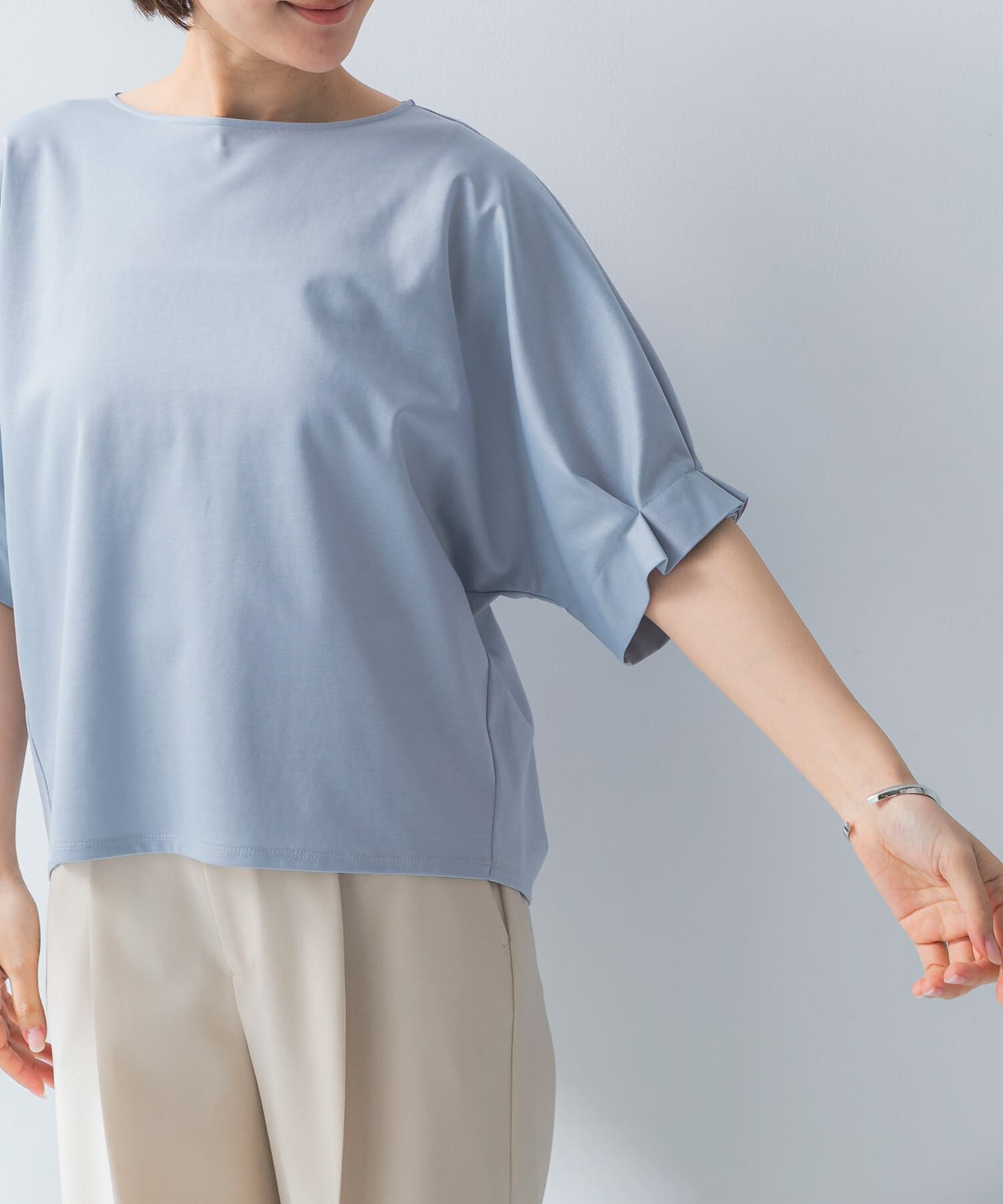 URBAN RESEARCH ROSSO「『ドラマ着用商品』UVカットクールタッチタックスリーブプルオーバー」|Tシャツ・カットソー|