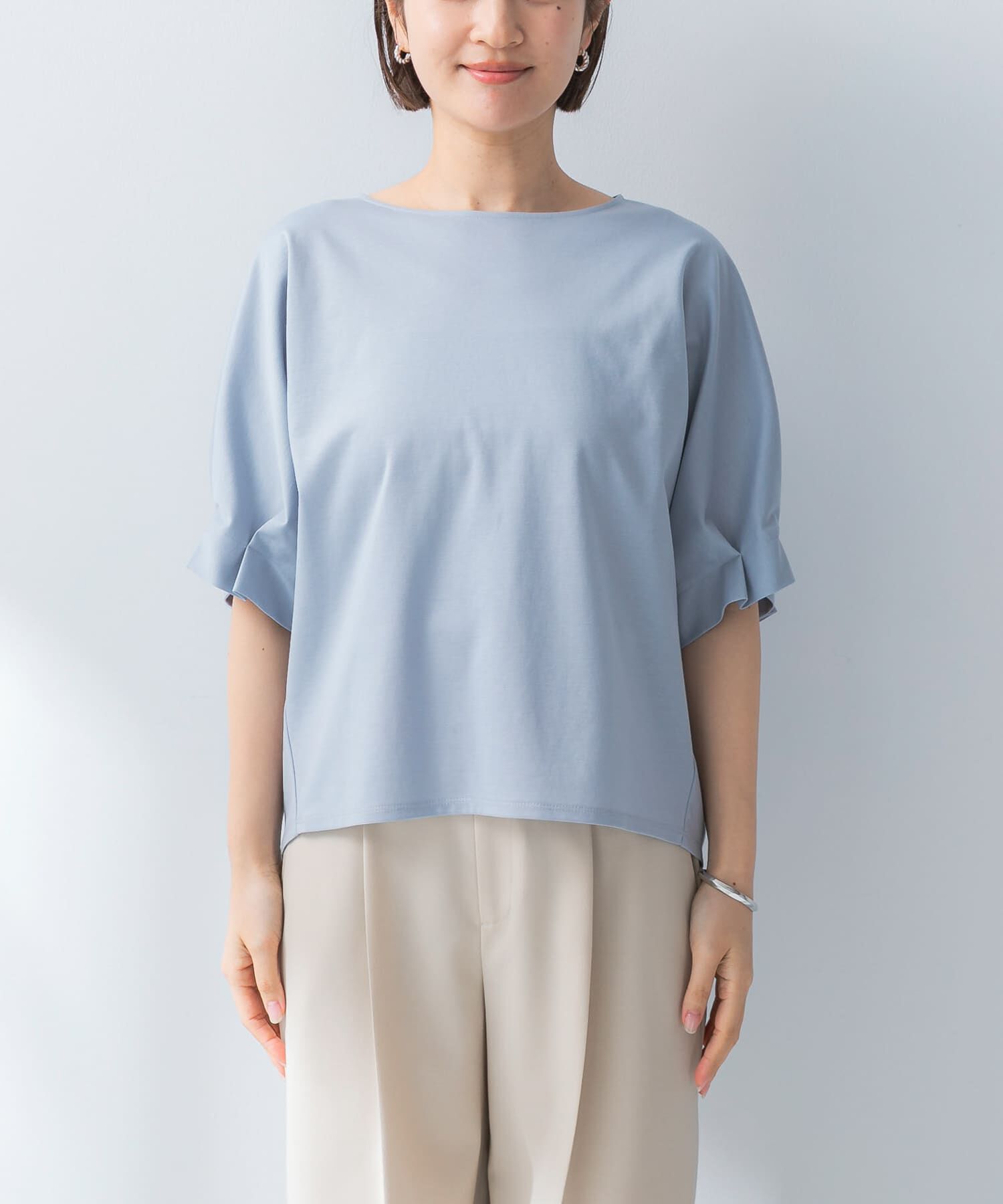 URBAN RESEARCH ROSSO「『ドラマ着用商品』UVカットクールタッチタックスリーブプルオーバー」|Tシャツ・カットソー|