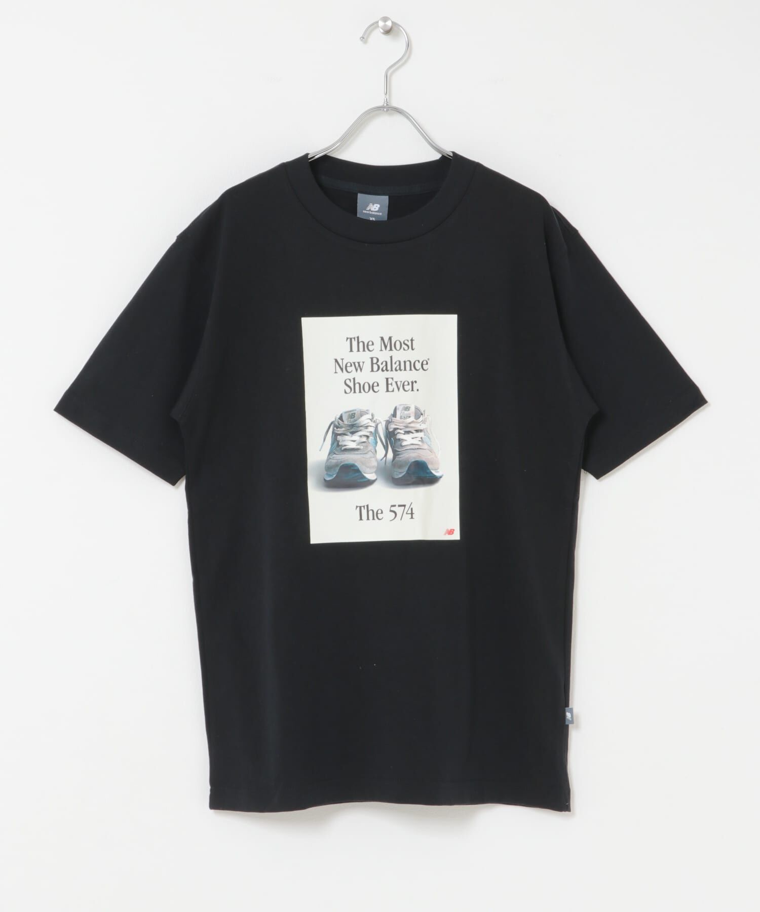 URBAN RESEARCH DOORS「NEW BALANCE　574広告Tシャツ」|Tシャツ・カットソー|ブラック