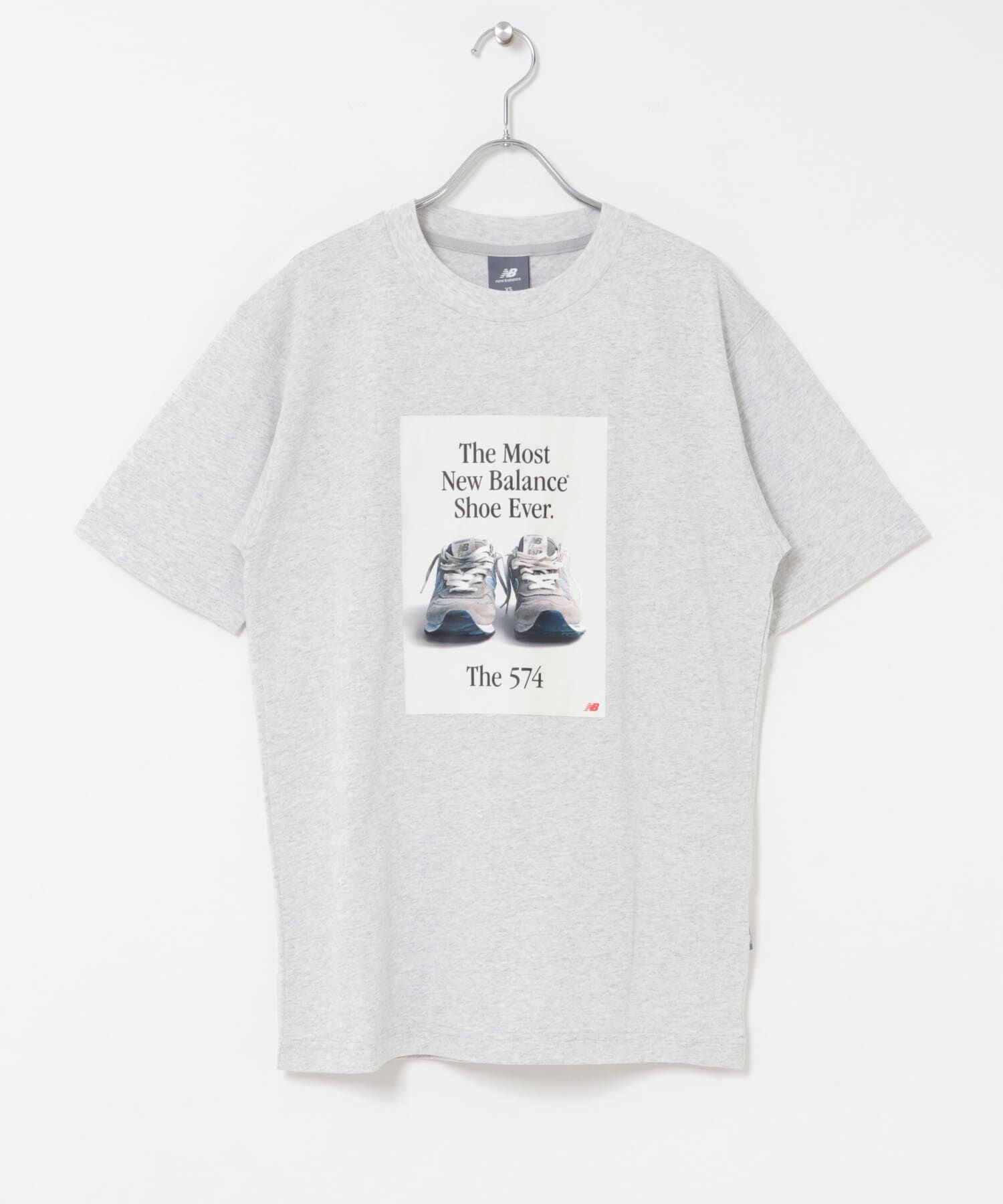 URBAN RESEARCH DOORS「NEW BALANCE　574広告Tシャツ」|Tシャツ・カットソー|ライトグレー