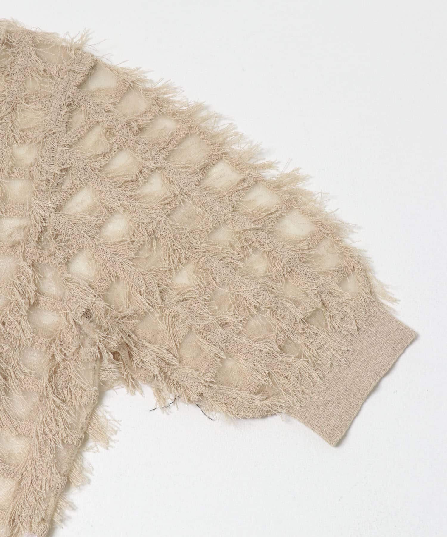 URBAN RESEARCH ROSSO「Torrazzo Donna　SHEER SHAGGY TOP」|ニット・セーター|