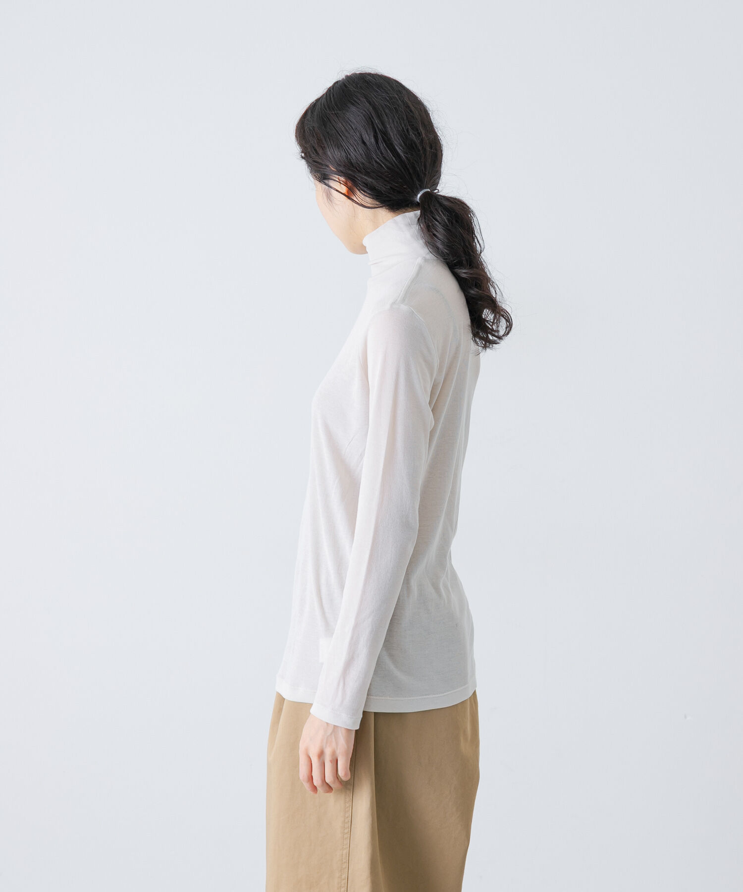 かぐれ「シアータートルカットソー」|Tシャツ・カットソー|
