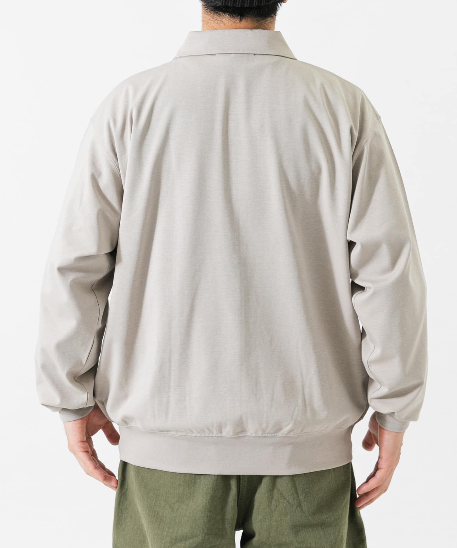 URBAN RESEARCH「STRETCH PONTE ZIP BLOUSON」|ブルゾン・スタジャン|