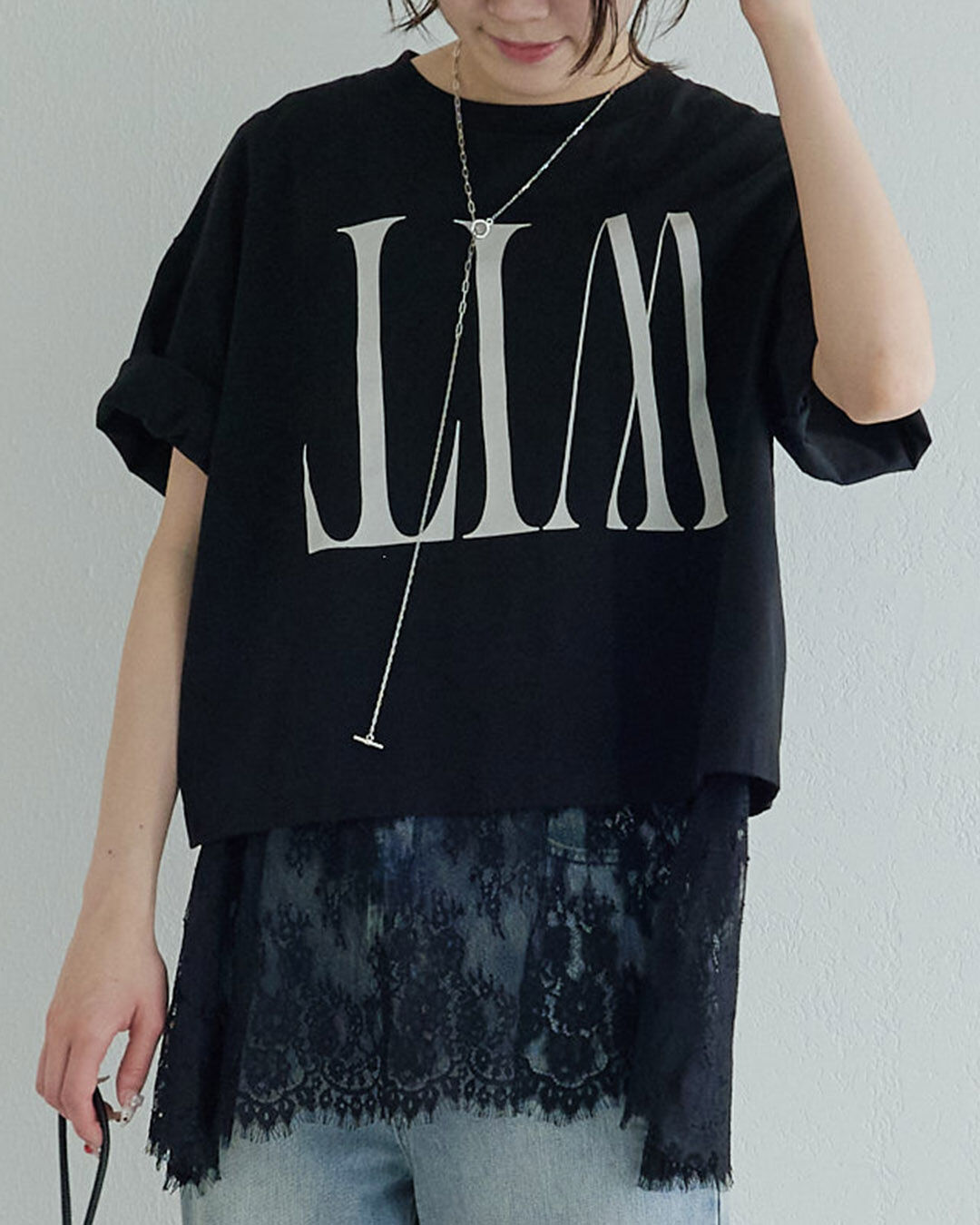  「リバースロゴTシャツ」|プルオーバー|