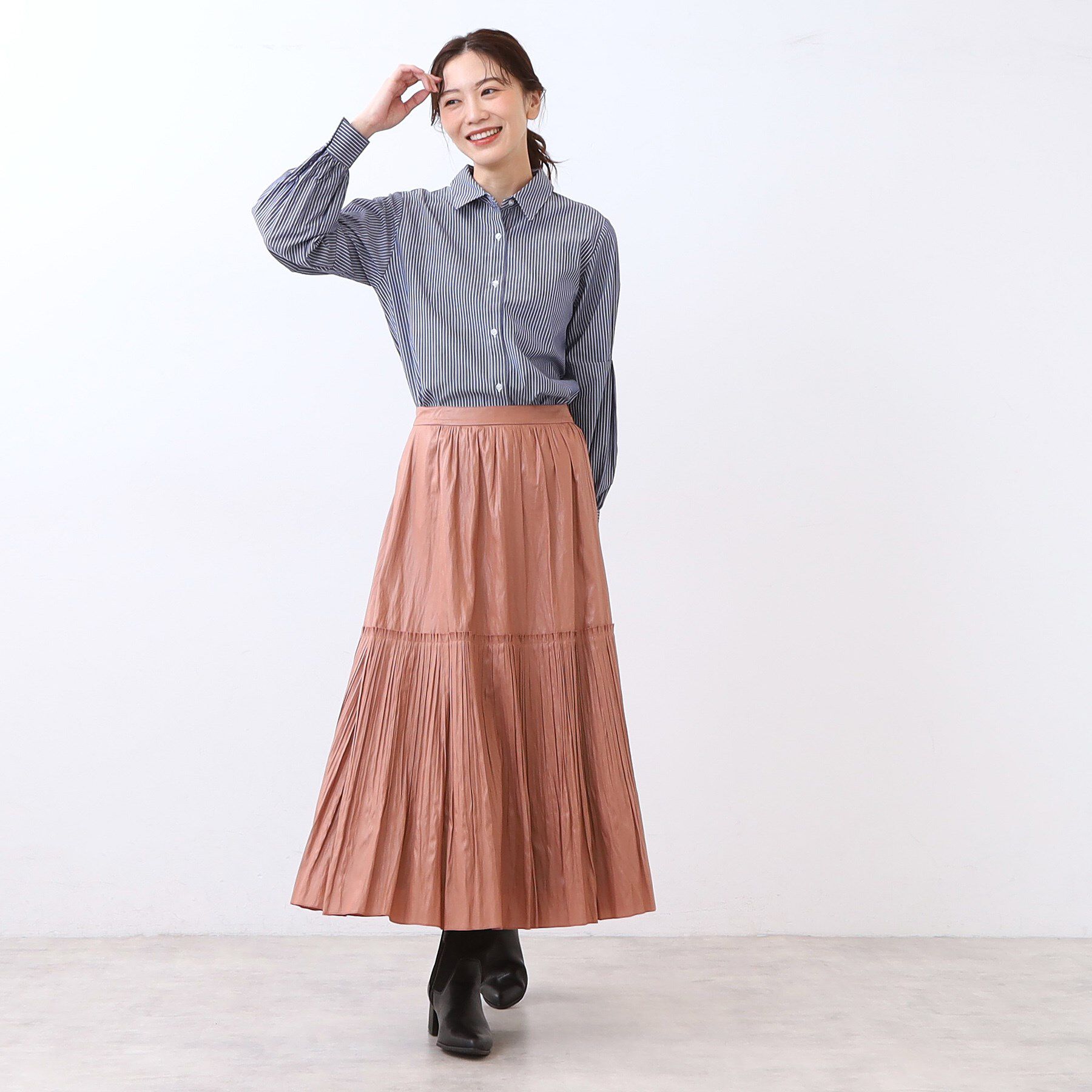Reflect「【単品使い◎】ニットベスト＋シャツセット」|その他|