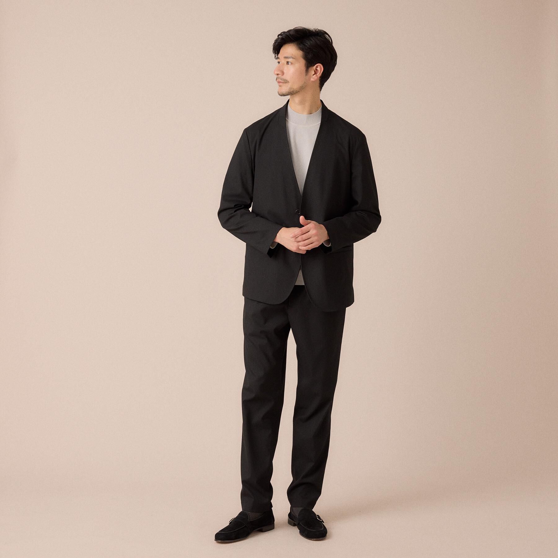 TAKEO KIKUCHI「【ON／OFF兼用】CARREMANファブリック スリムイージー スラックス」|その他|