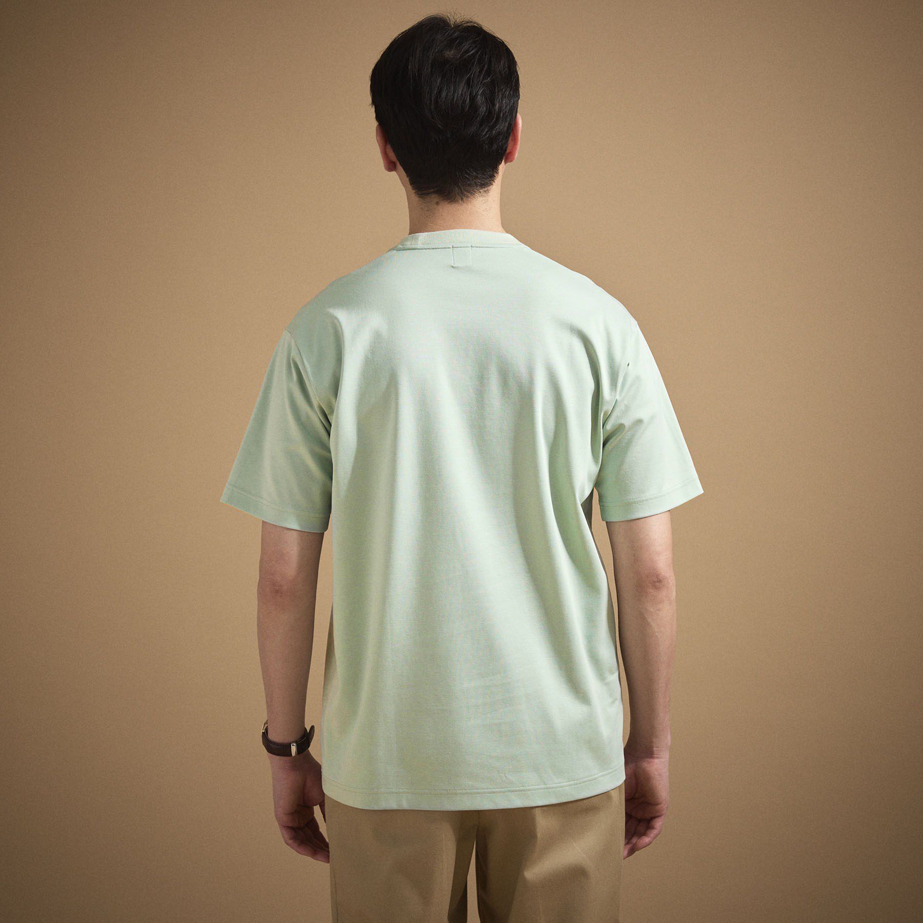 TAKEO KIKUCHI「ワンストローク刺繍 半袖 Tシャツ」|Tシャツ・カットソー|