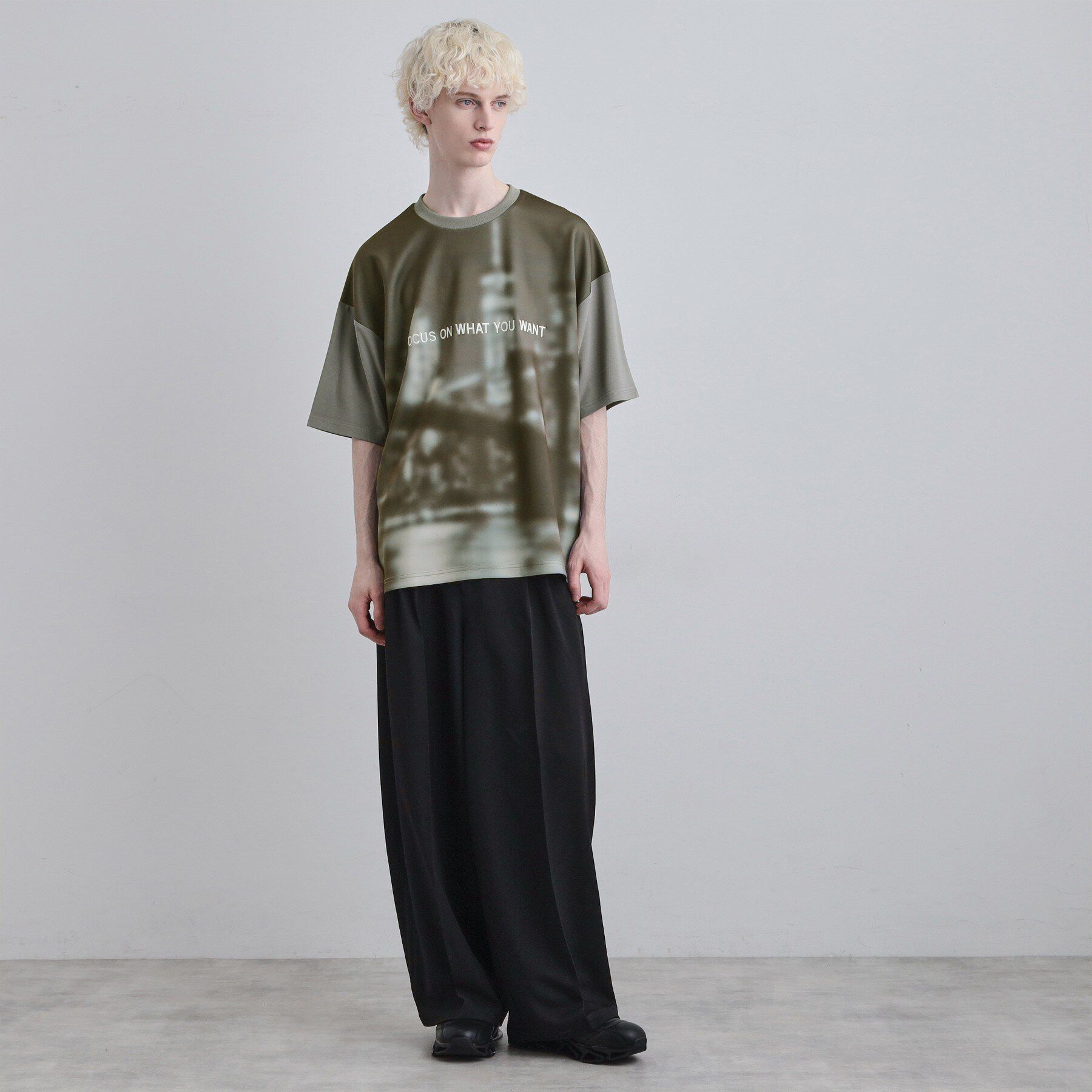 tk.TAKEO KIKUCHI「昇華転写ポンチカットソー」|Tシャツ・カットソー|