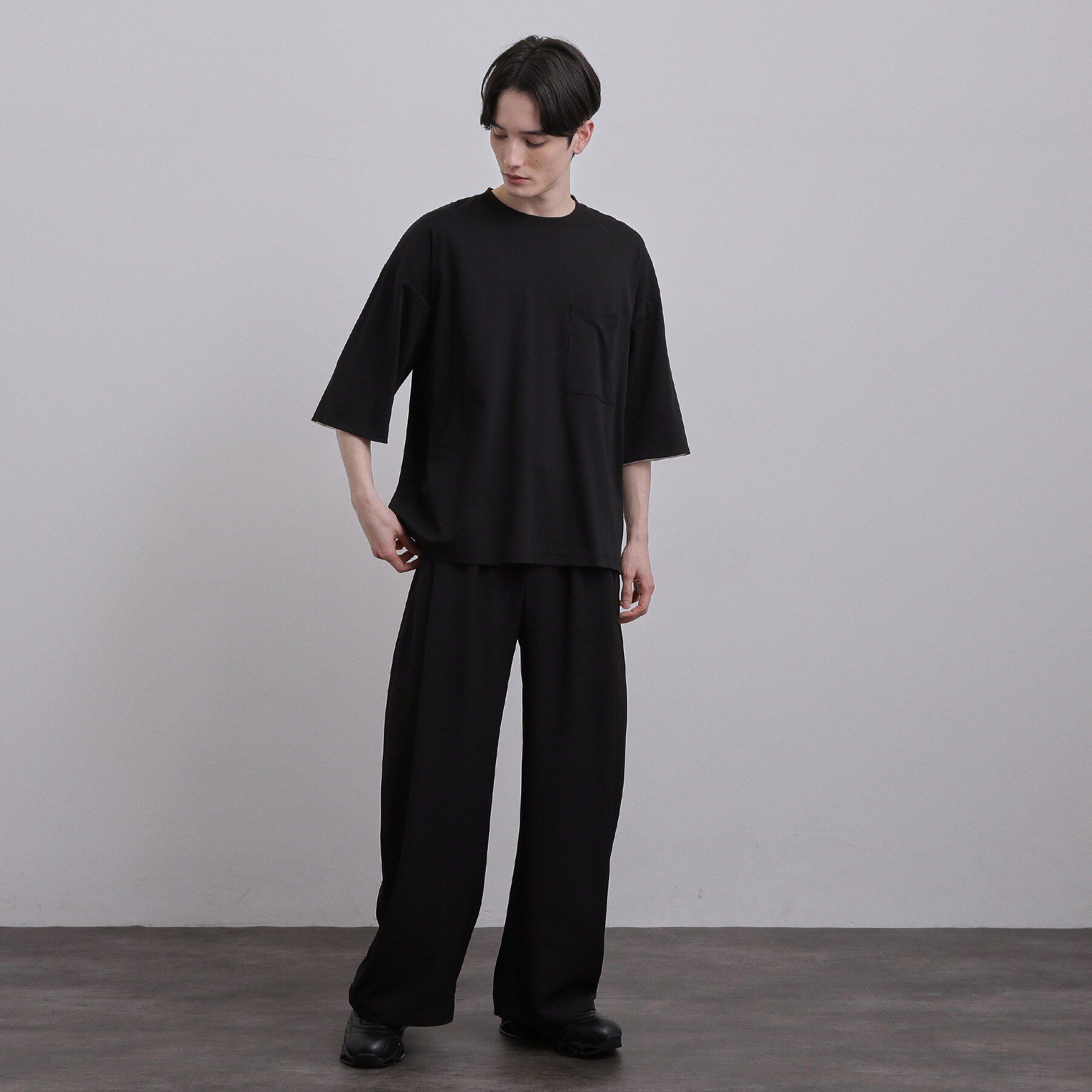 tk.TAKEO KIKUCHI「スムースシルケット レイヤードカットソー」|Tシャツ・カットソー|