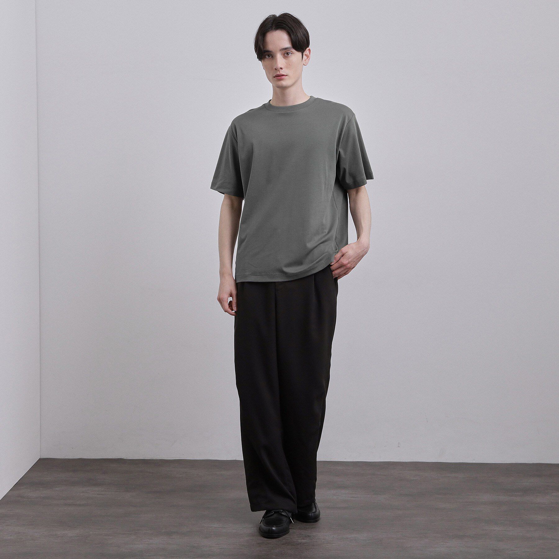 tk.TAKEO KIKUCHI「スムースシルケットS／S カットソー」|Tシャツ・カットソー|