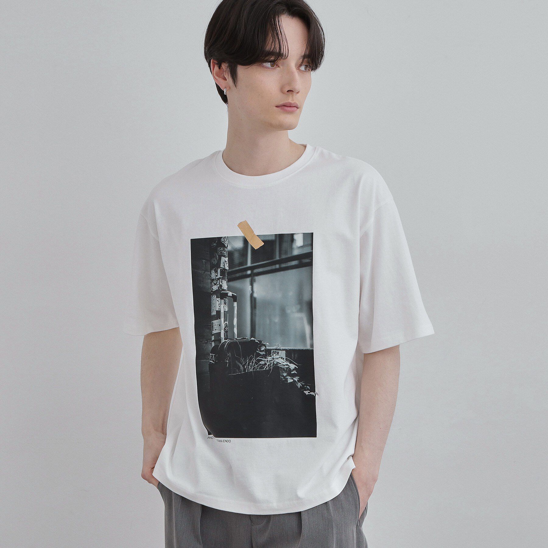 tk.TAKEO KIKUCHI「フォトTシャツ」|Tシャツ・カットソー|