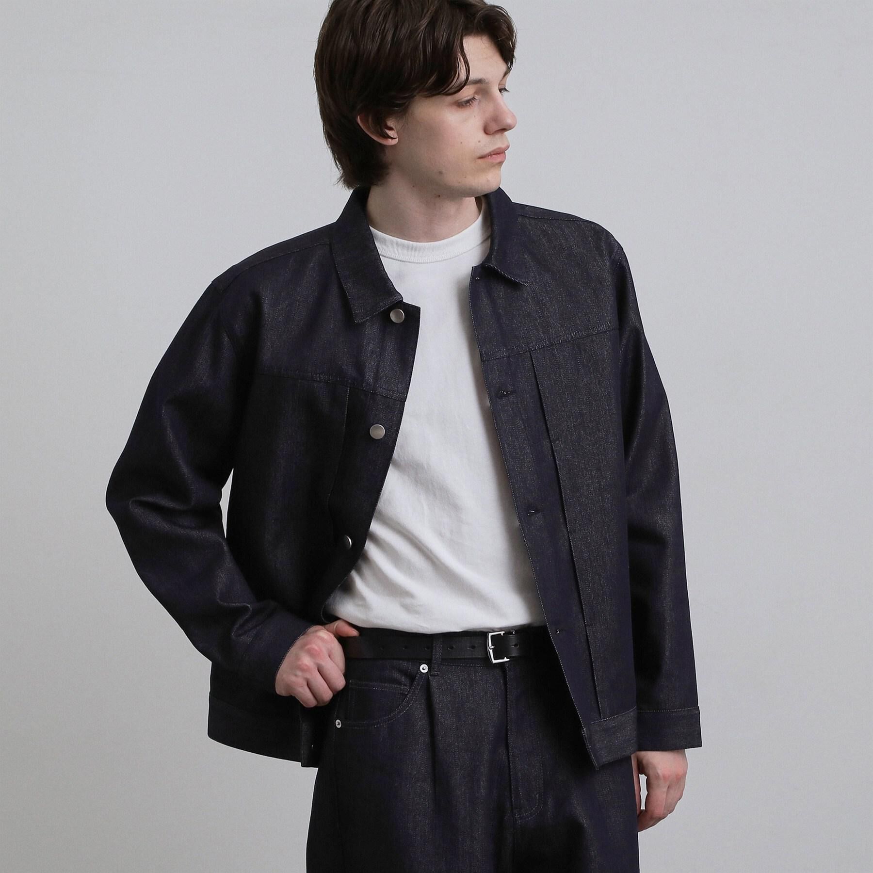 tk.TAKEO KIKUCHI「【色褪せしにくいデニム/セットアップ対応可】Comfy Fadeless Denim Seriesデ」|ブルゾン・スタジャン|