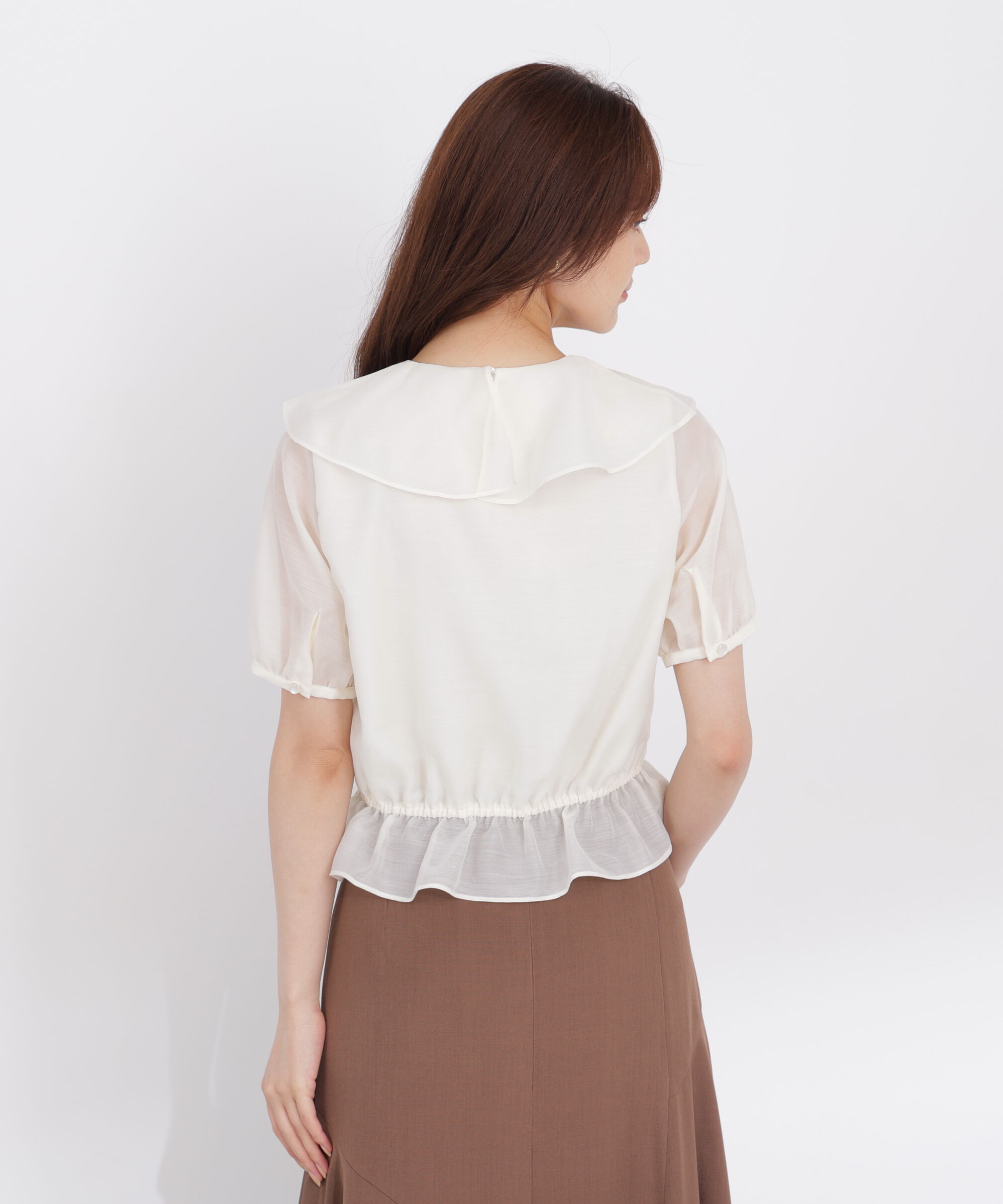 PROPORTION BODY DRESSING「ラッフルブラウス」|シャツ・ブラウス|