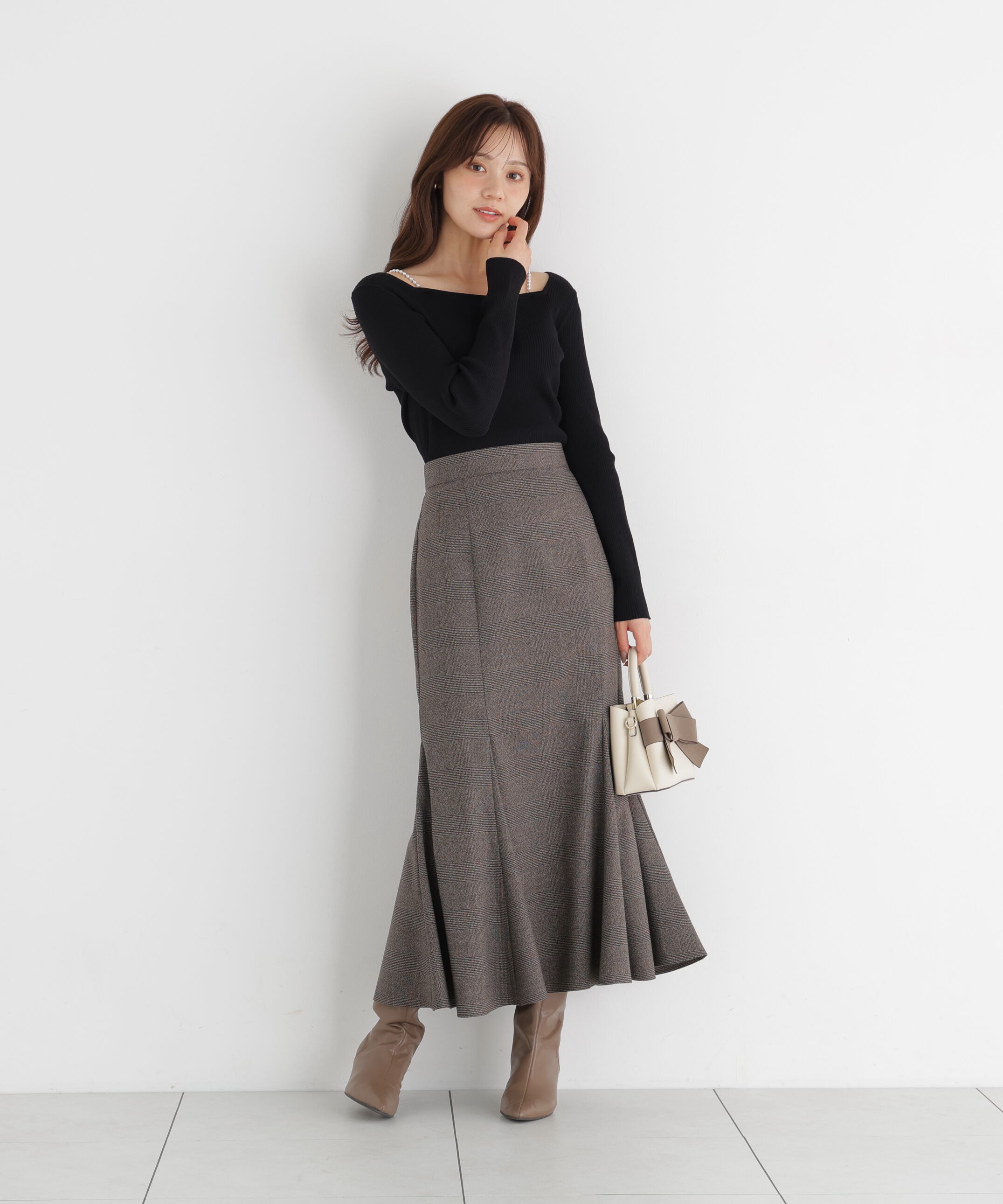 PROPORTION BODY DRESSING「＜一部追加生産予約＞Autumuマーメイドスカート 26AW」|スカート|