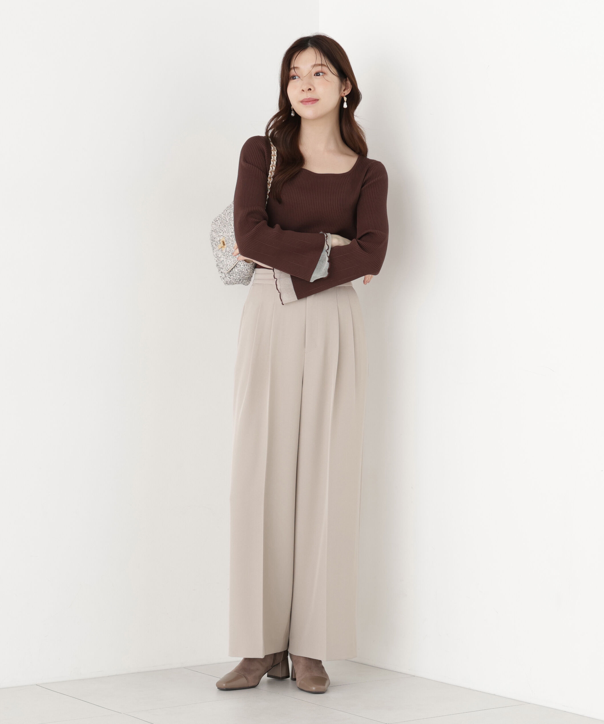 PROPORTION BODY DRESSING「Wブレストワイドパンツ 26AW」|その他|
