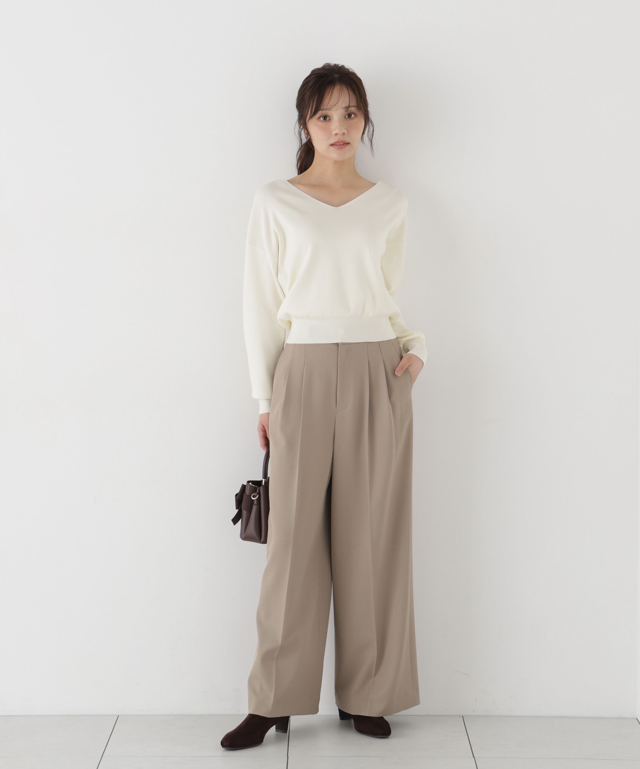 PROPORTION BODY DRESSING「Wブレストワイドパンツ 26AW」|その他|