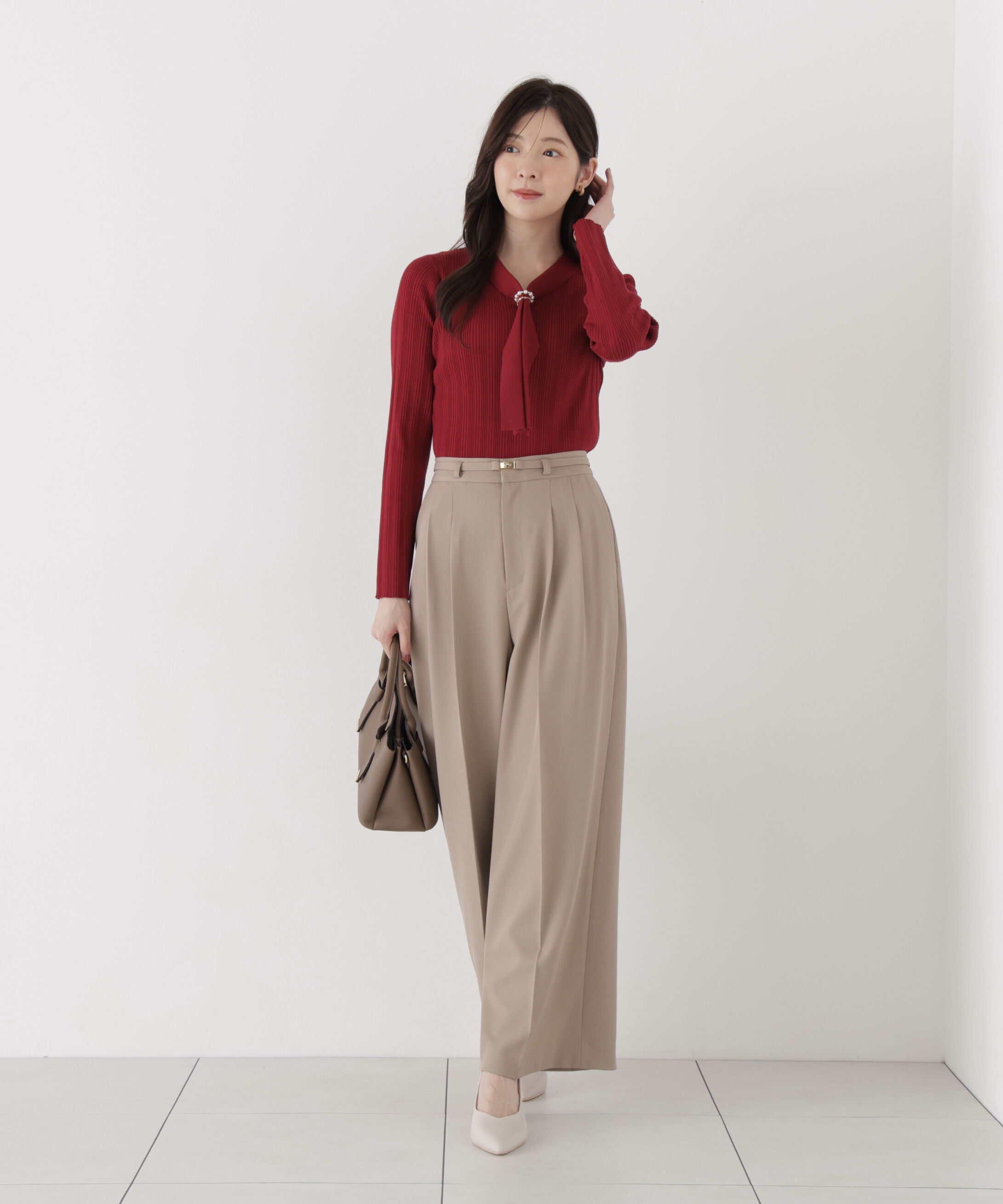 PROPORTION BODY DRESSING「Wブレストワイドパンツ 26AW」|その他|