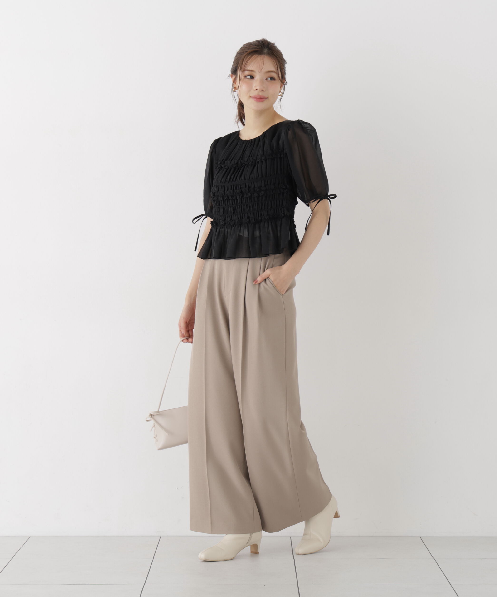 PROPORTION BODY DRESSING「Wブレストワイドパンツ 26AW」|その他|