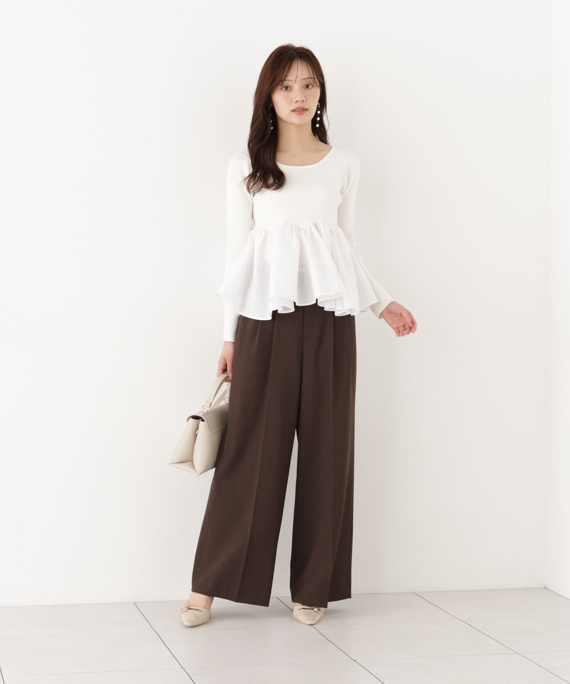 PROPORTION BODY DRESSING「Wブレストワイドパンツ 26AW」|その他|