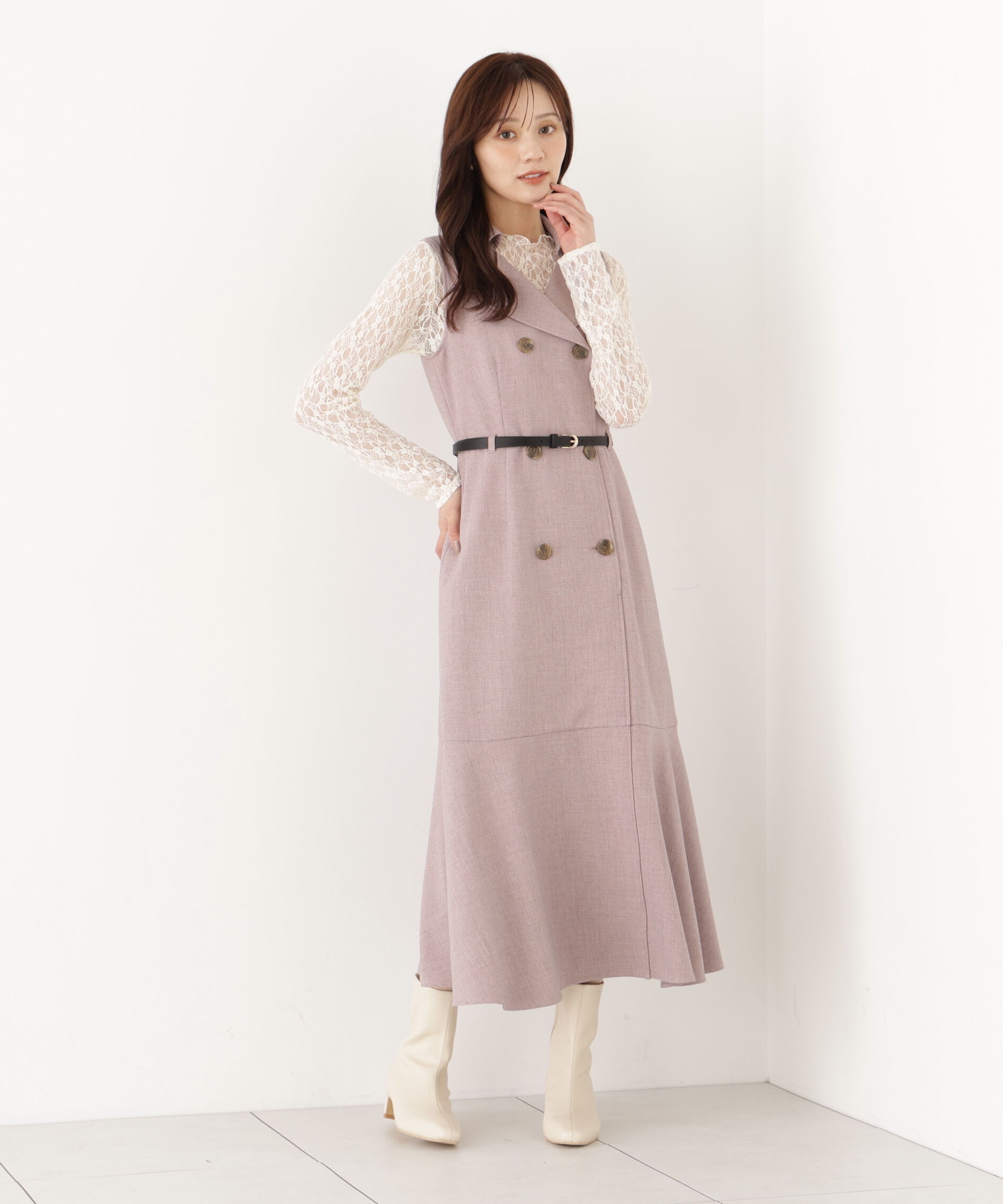 PROPORTION BODY DRESSING「トレンチジャンスカ 26AW」|ワンピース|