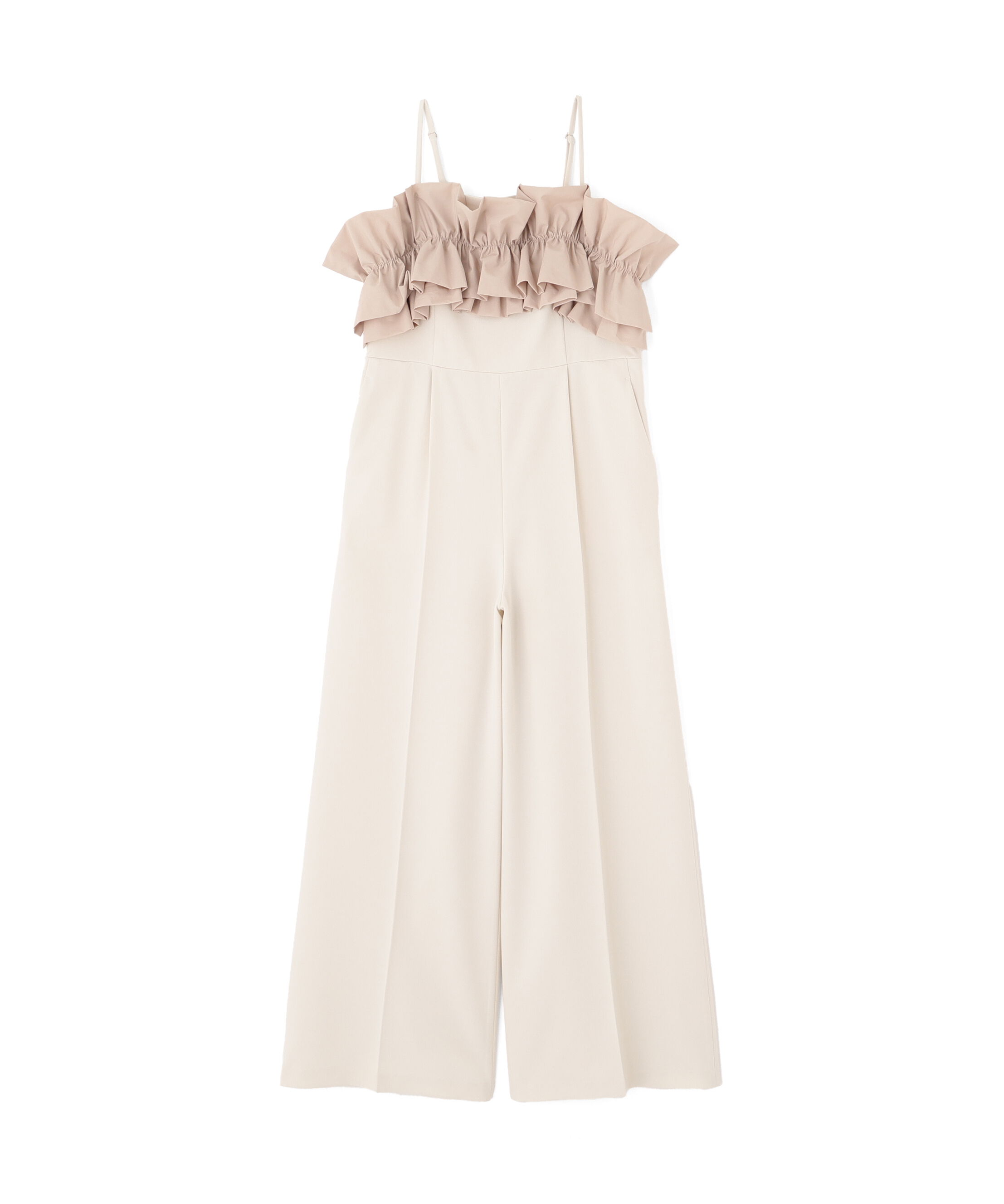 PROPORTION BODY DRESSING「フリルカラーオールインワン 26AW」|ワンピース|