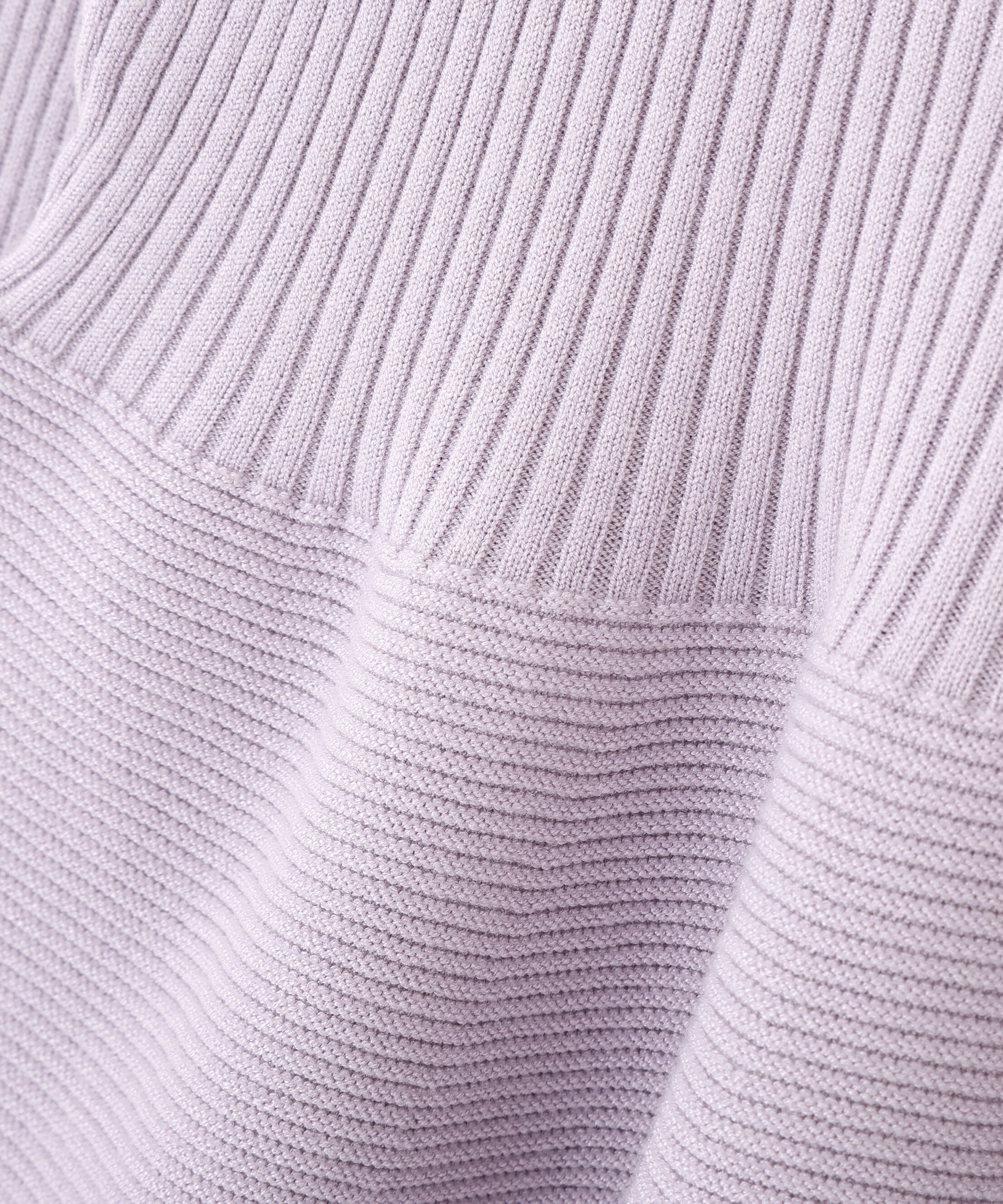 PROPORTION BODY DRESSING「シアー切り替えペプラムニット 26AW」|ニット・セーター|