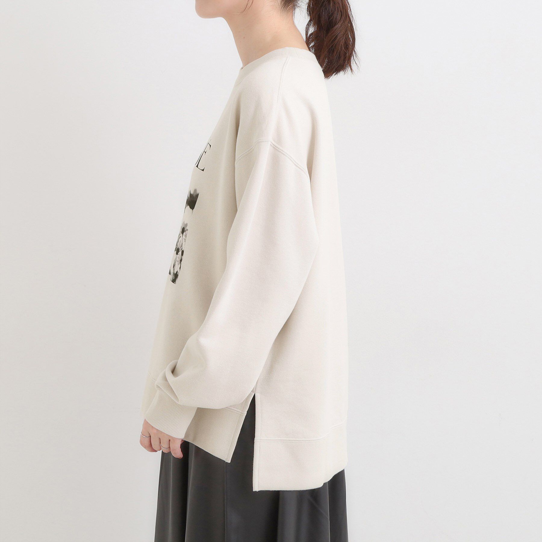SHOO･LA･RUE「グラフィックアソート裏毛スウェット」|パーカー|