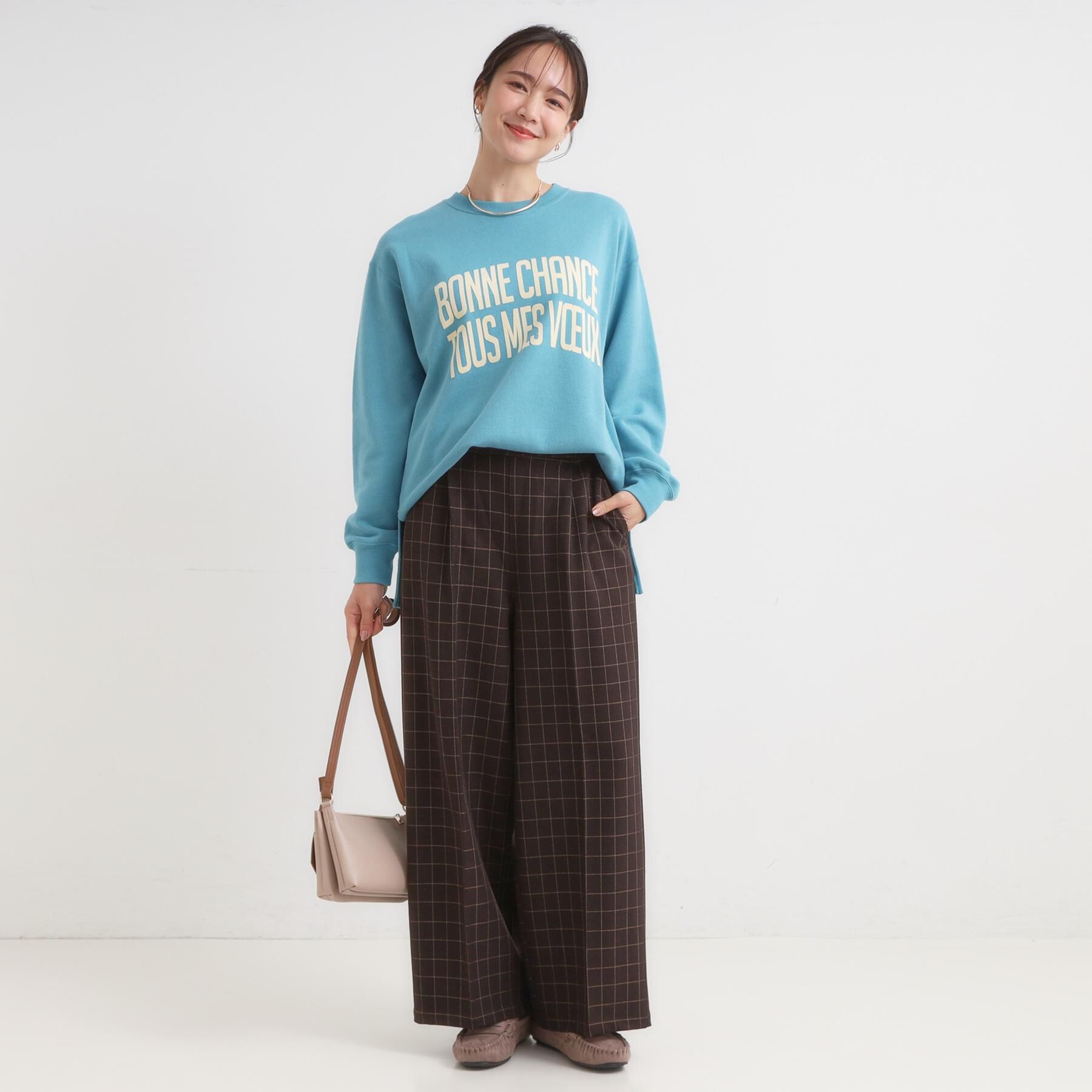 SHOO･LA･RUE「グラフィックアソート裏毛スウェット」|パーカー|