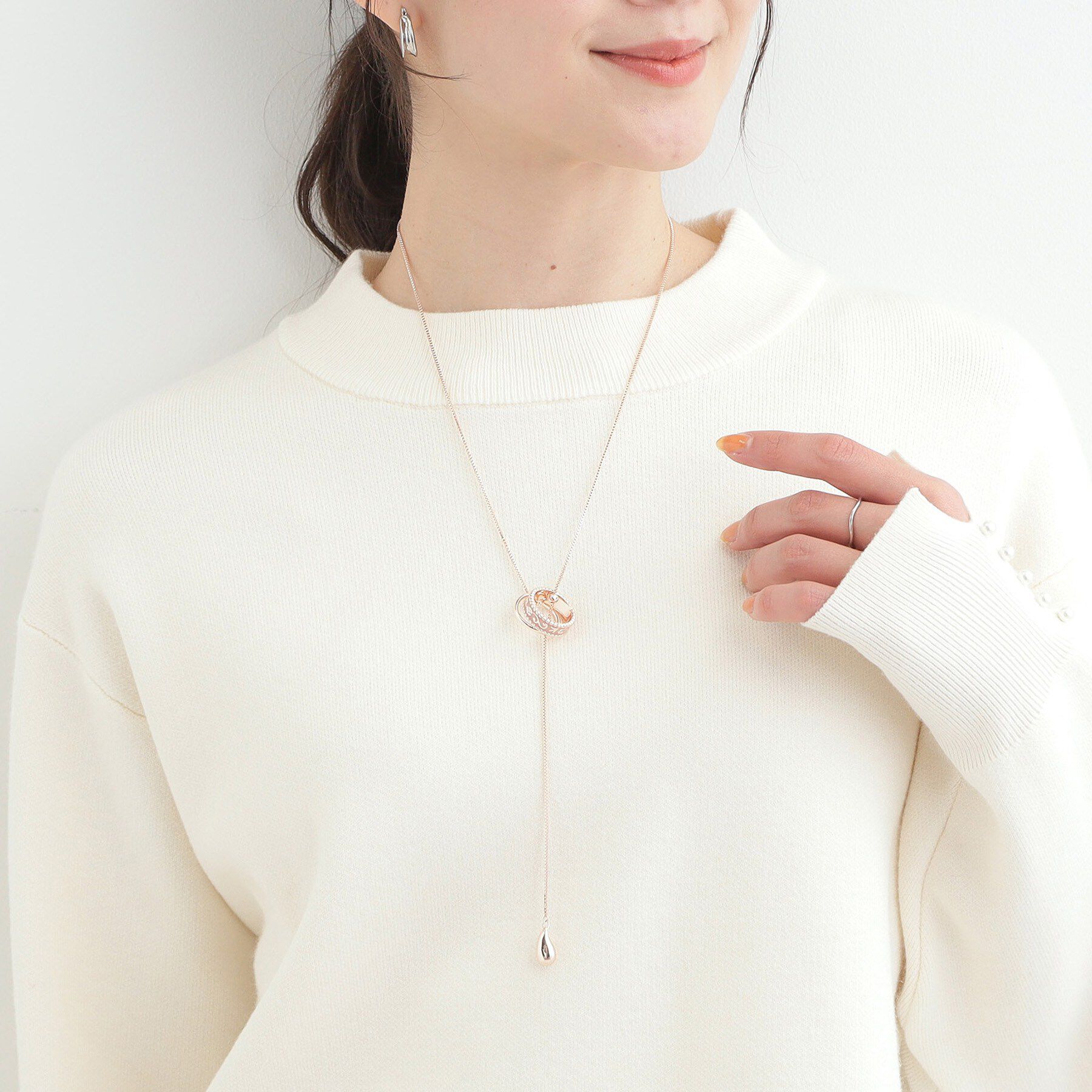 SHOO･LA･RUE「エポリングネックレス」|ネックレス|