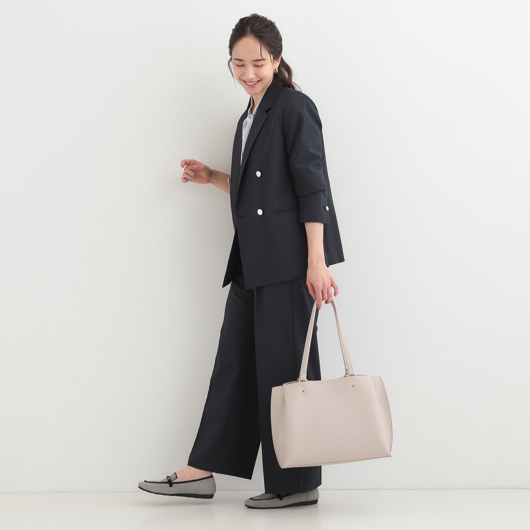 SHOO･LA･RUE「【軽量】ふわっと軽いトートバッグ【A4】」|トートバッグ|