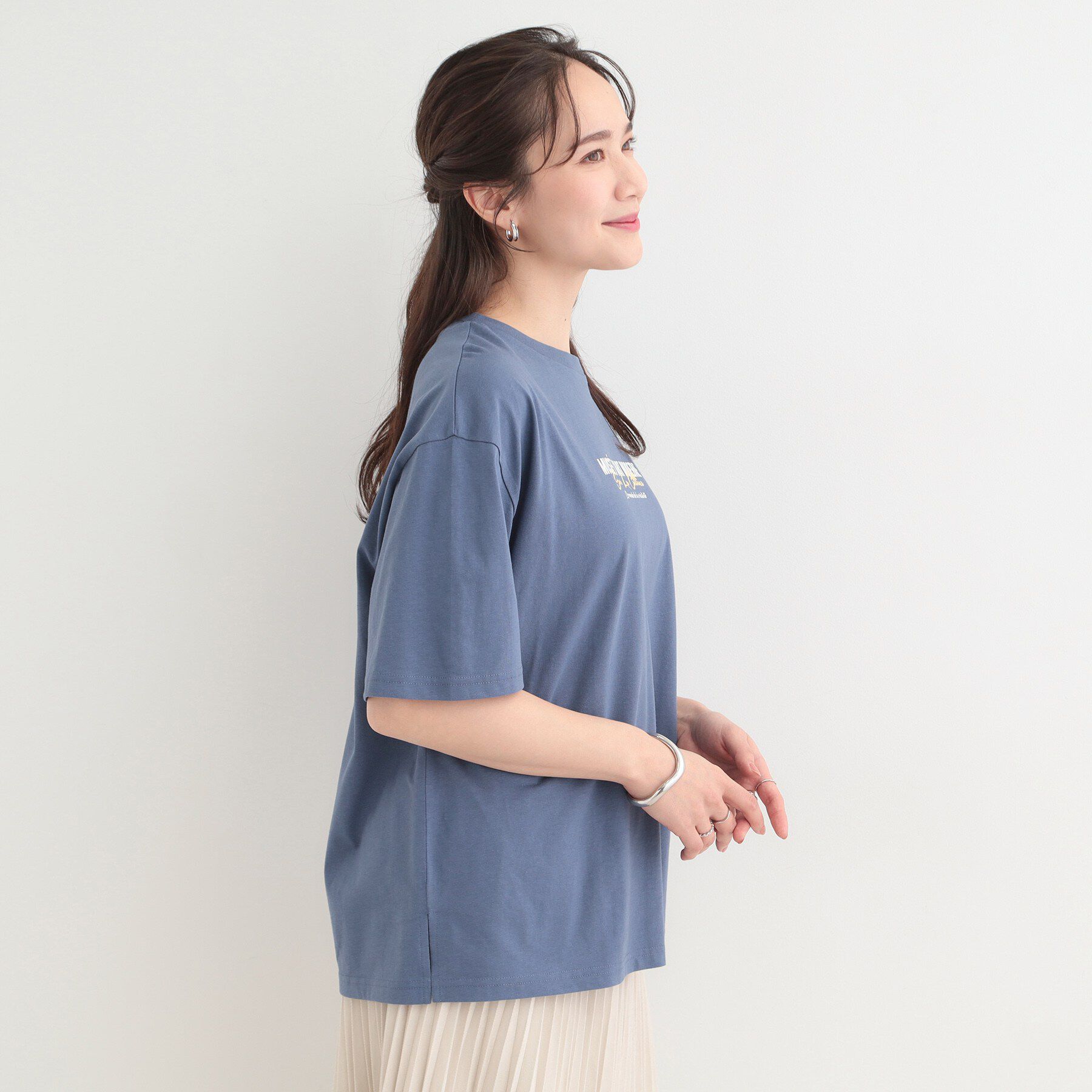SHOO･LA･RUE「【綿100％/S-LL/プチプラ】選べる3柄 プリントアソートTシャツ」|Tシャツ・カットソー|