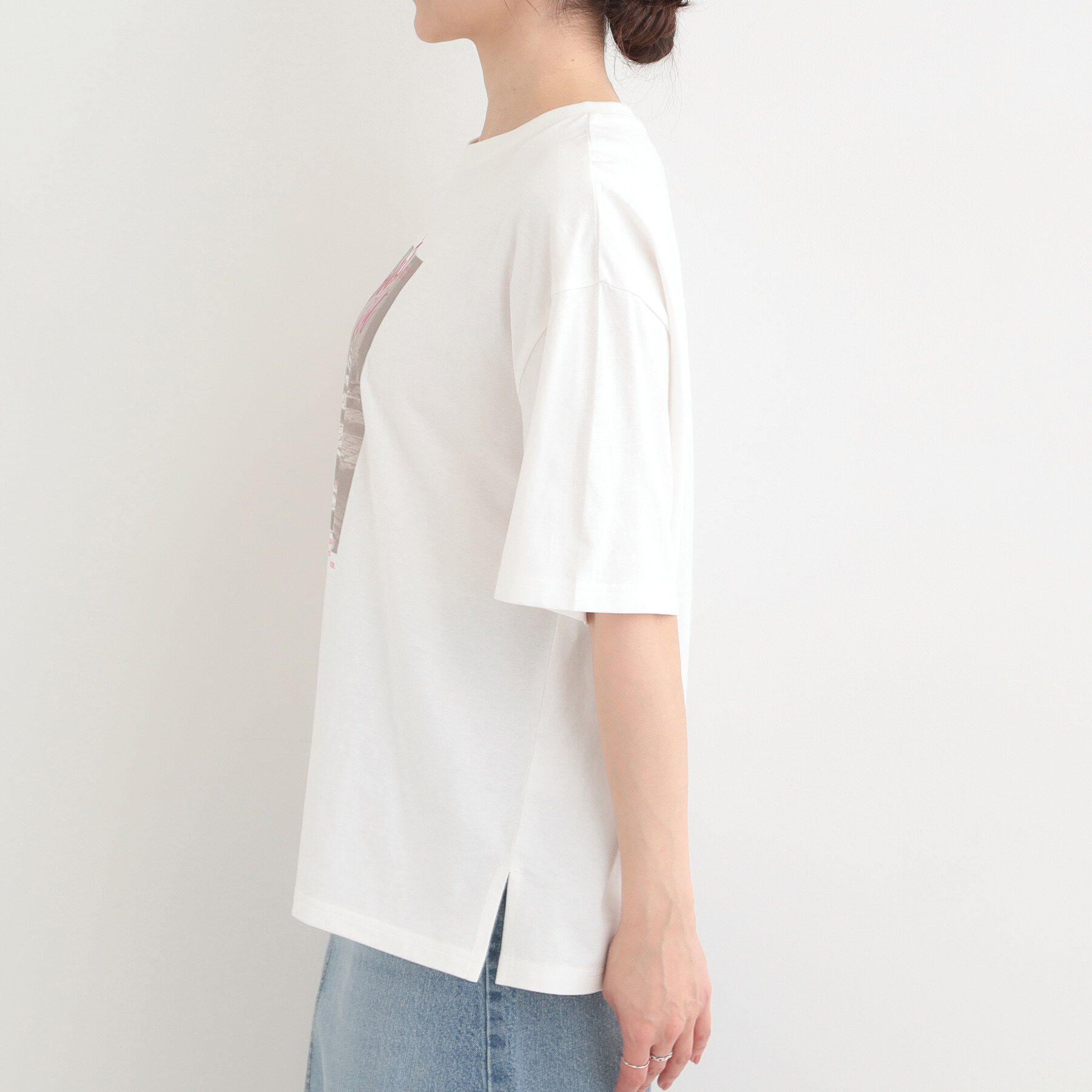 SHOO･LA･RUE「【綿100％/S-LL/プチプラ】選べる3柄 プリントアソートTシャツ」|Tシャツ・カットソー|