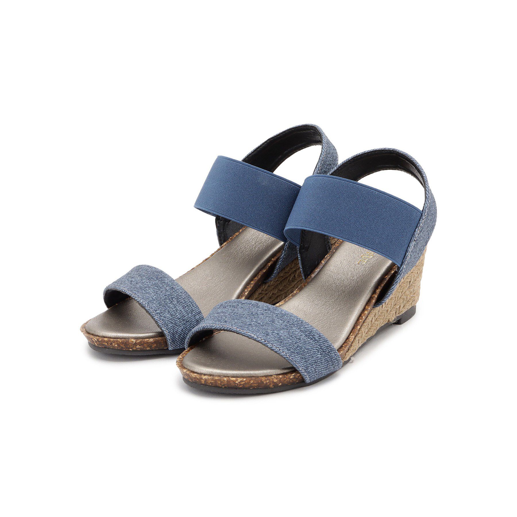 SHOO･LA･RUE「【高レビュー】片手で履けるサンダル　シューダル26SS」|サンダル|ブルー(893)