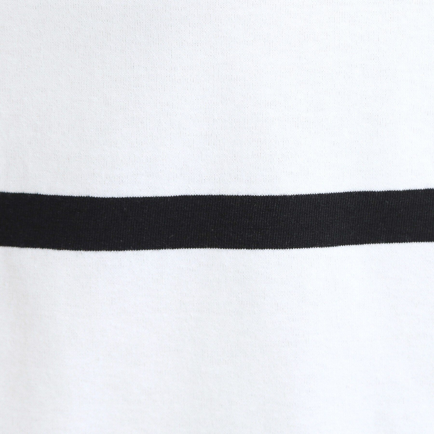 SHOO･LA･RUE「【S-LL】涼しげで爽やか 太ボーダー斜め切り替えTシャツ」|Tシャツ・カットソー|