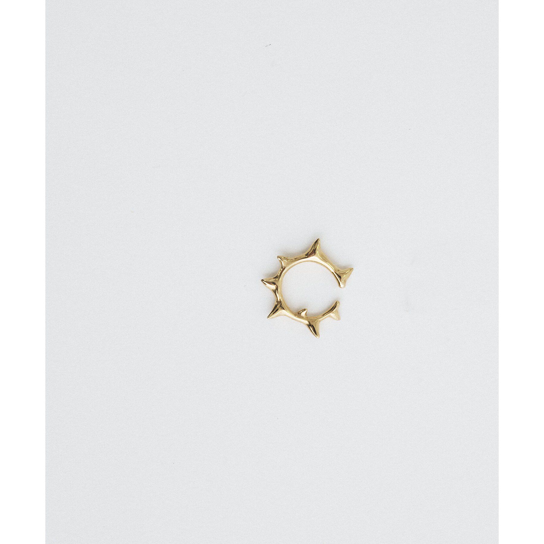 CODE A「soierie｜Raw edge earcuff」|イヤリング|ゴールド(007)