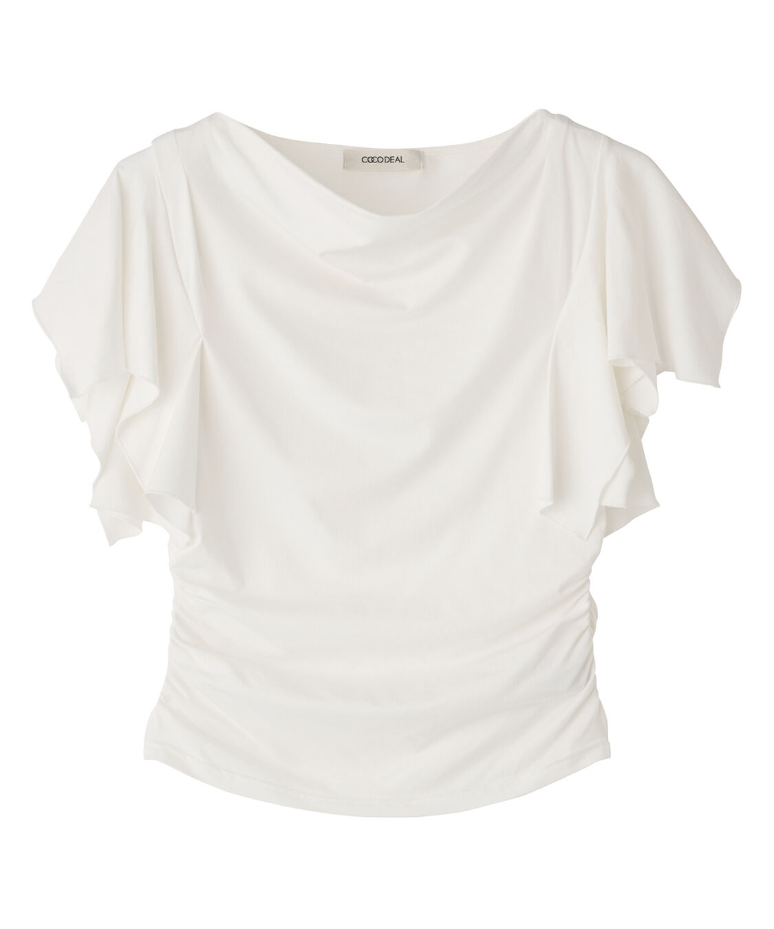 COCO DEAL「ハンカチーフスリーブトップス」|Tシャツ・カットソー|