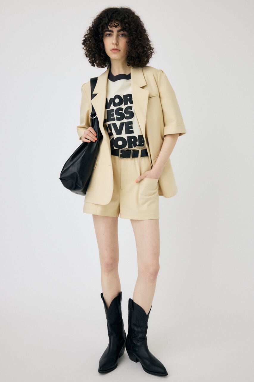 MOUSSY「SHORT SLEEVE テーラードジャケット」|その他|