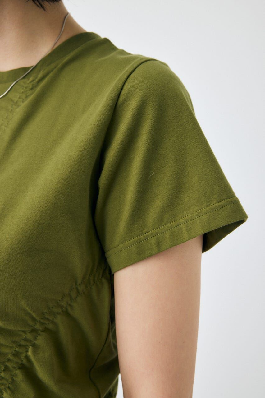 MOUSSY「GATHER CUT トップス」|Tシャツ・カットソー|