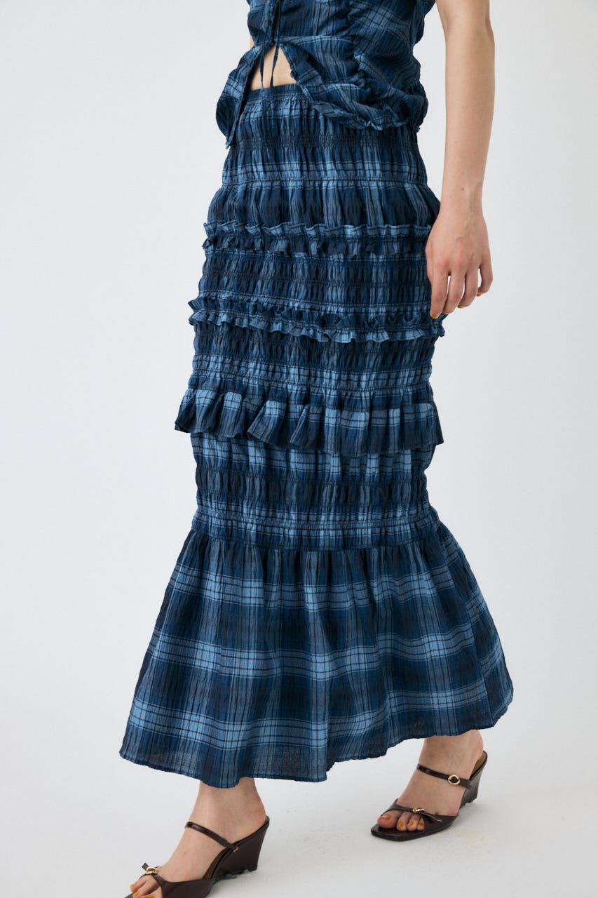 MOUSSY「SHIRRING LONG スカート」|スカート|