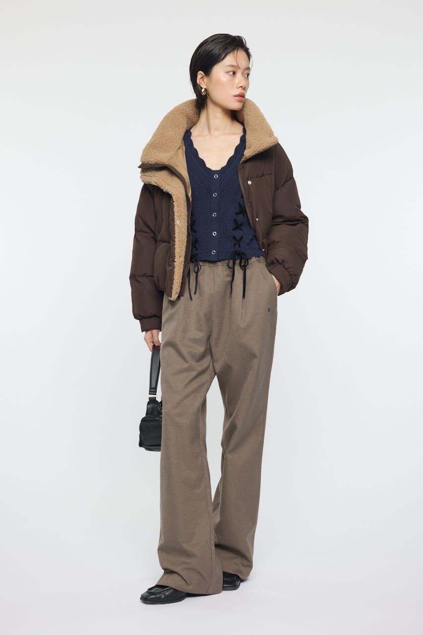 MOUSSY「STAND COLLAR PUFFER ジャケット」|ブルゾン・スタジャン|