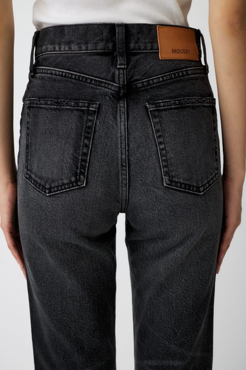 MOUSSY「MVS BLACK FLARE」|デニム|