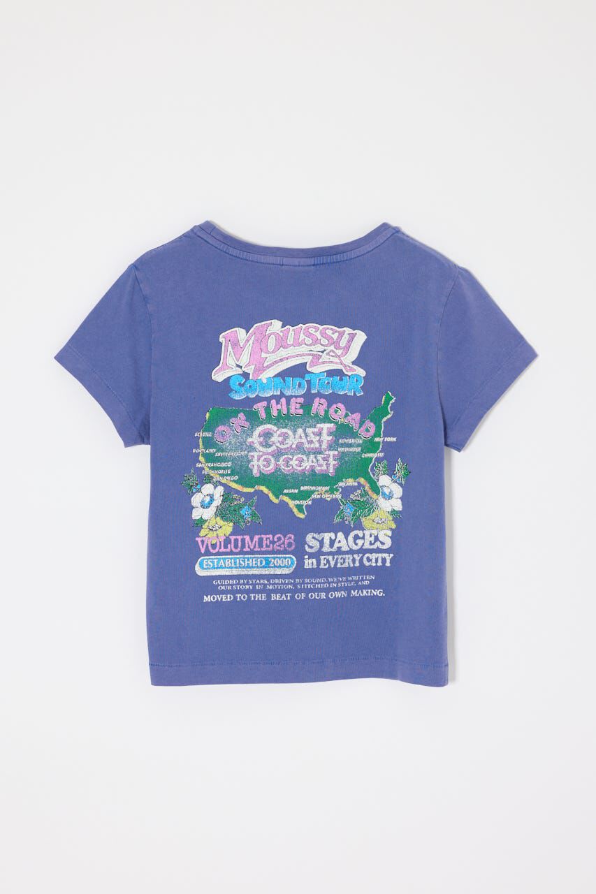 MOUSSY「MOUSSY VOL26 TOUR TEE」|Tシャツ・カットソー|