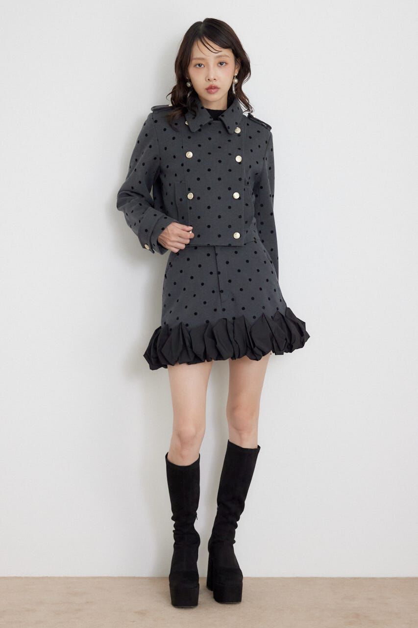 rienda「フリルヘムスコートショートパンツ」|その他|