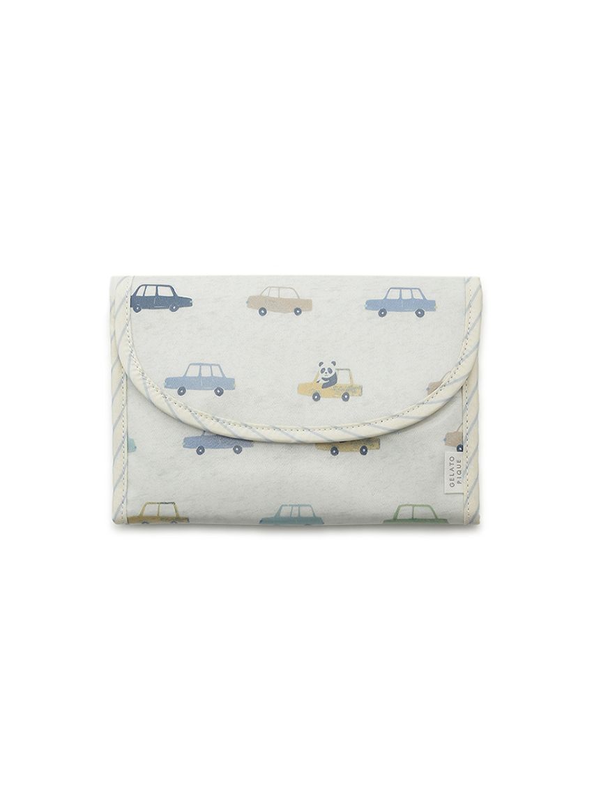 GELATO PIQUE KIDS & BABY「【販路限定】総柄母子手帳ケースS」|マタニティ・ママグッズ|GRY