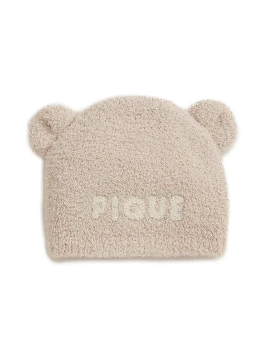 GELATO PIQUE KIDS & BABY「【ラッピング済み】【BABY】ベアニットキャップ&スタイ2点セット ギフトBOX」|その他ベビー用品|
