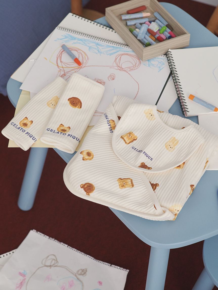 GELATO PIQUE KIDS & BABY「【BABY】アニマルブレッド柄ブランケット」|その他ベビー用品|