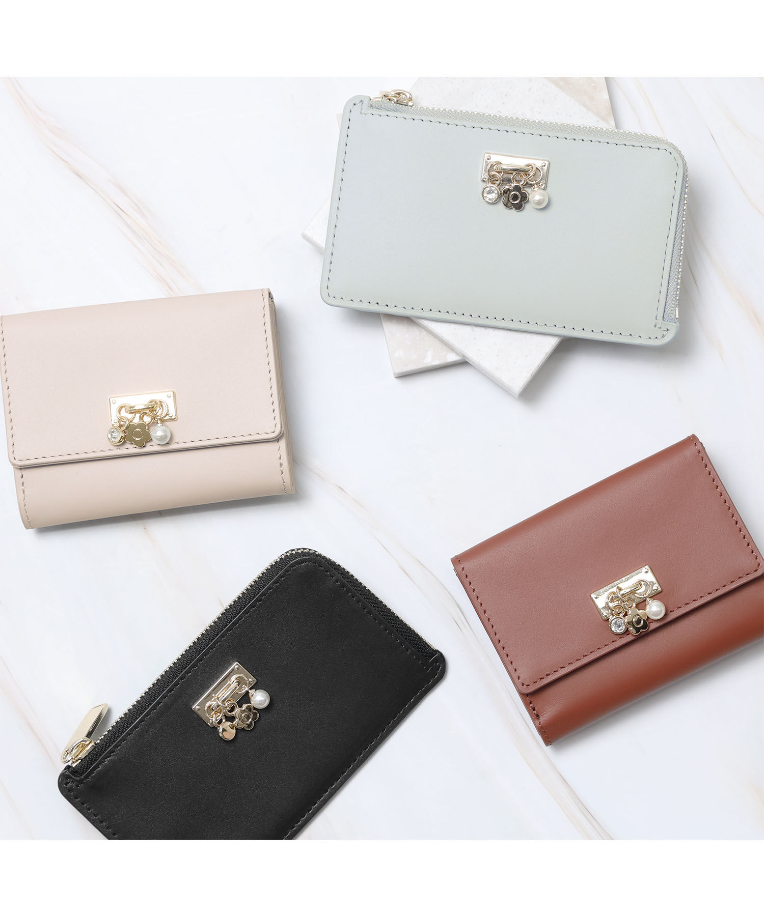 MARY QUANT「スウェイチャーム ミニウォレット」|財布|