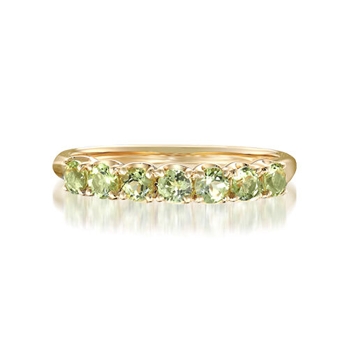 STAR JEWELRY「PERIDOT RING」|リング|イエローゴールド