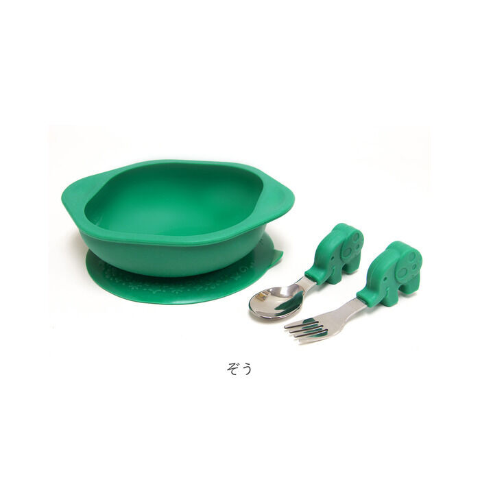 BACKYARD FAMILY「マーカス&マーカス トドラーミールタイムセット 通販 ベビー食器セット ひっくり返らない」|その他ベビー用品|